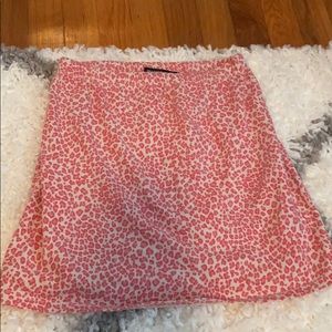 Rare brandy melville cheetah pink skirt
